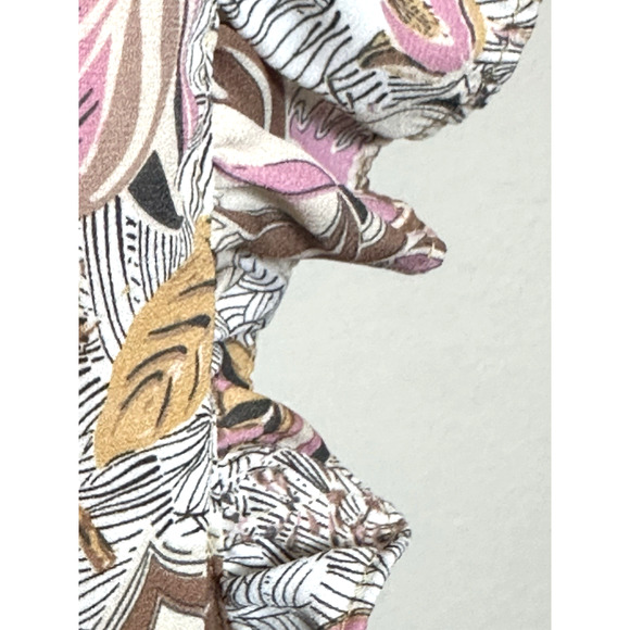 Rachel Zoe Floral Top Sleeveless Floral Size (M) Elastic Waist Band - Picture 12 of 16